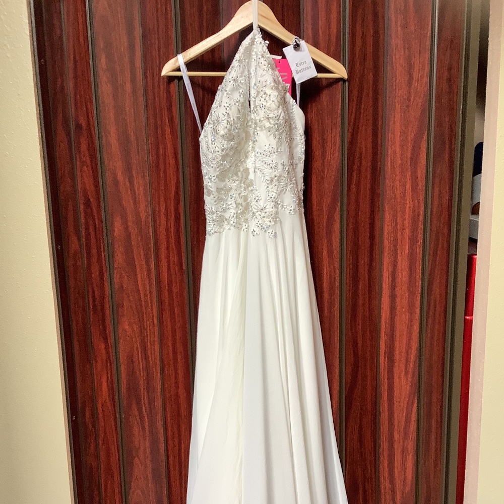 Embroidered/Sequined Wedding Dress